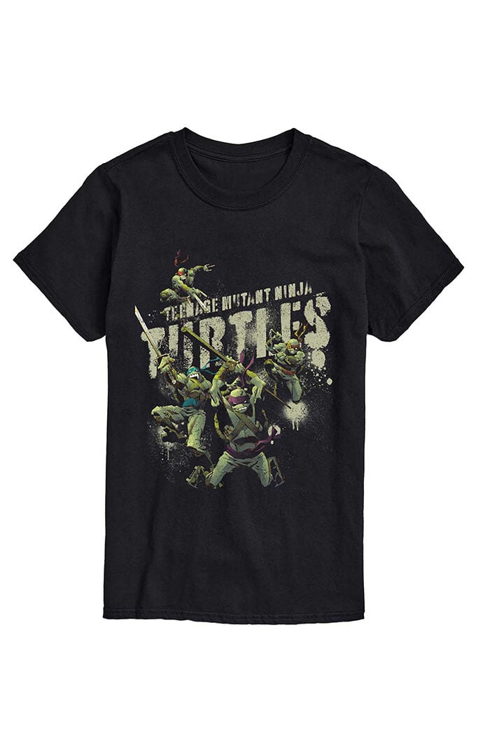 Hybrid Apparel Teenage Mutant Ninja Turtles Attack Poses T-Shirt