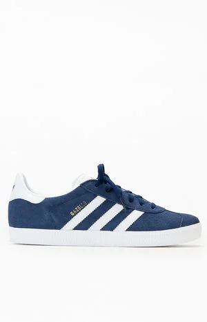 Kids Navy Gazelle Shoes image number 1