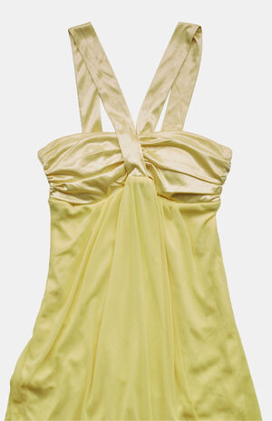 2000s Halter Midi Dress image number 2