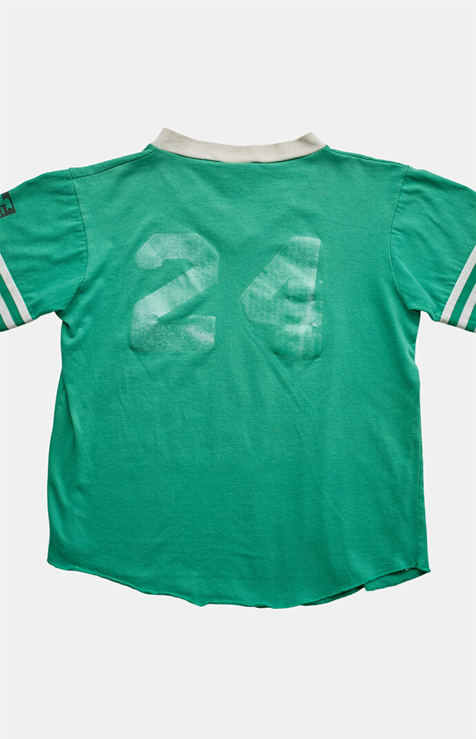 PS VINTAGE 90s Sinclair V-neck Cropped Graphic T-Shirt