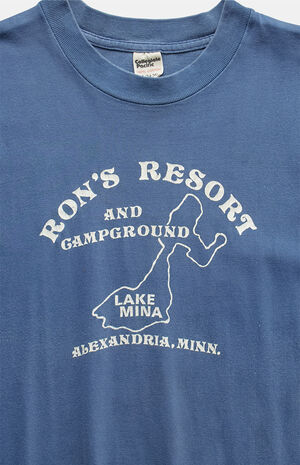 80s Ron's Resort and Campground Minnesota Graphic T-Shirt image number 2