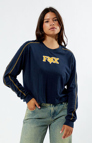 Long Sleeve Cropped T-Shirt image number 2