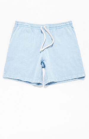 Pacsun Light Blue Volley Sweat Shorts Pacsun