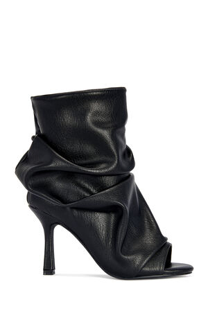 Women's Black Apex Stiletto Booties image number 1