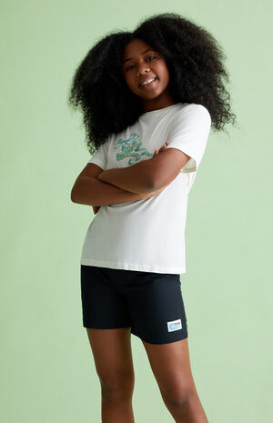 Black 4.5" Swim Trunks image number 2