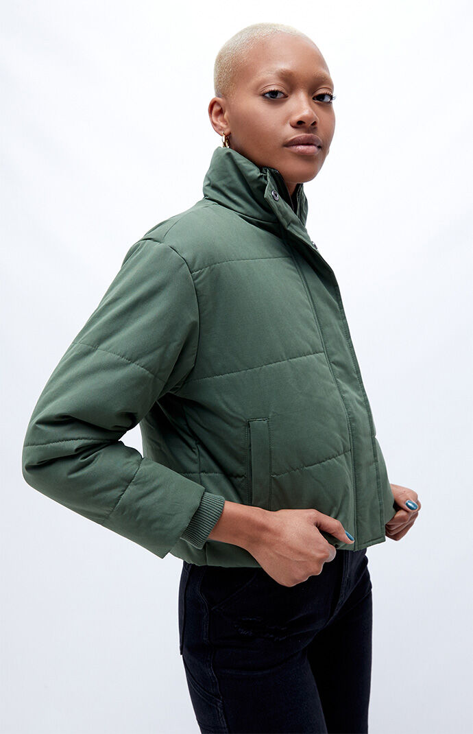 Eezeh puffer top cropped jacket
