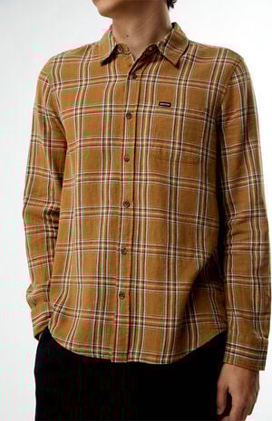 Charter Linen Blend Plaid Shirt image number 2