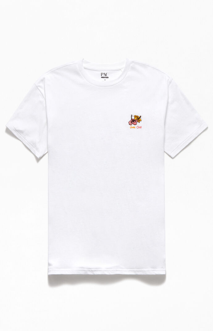 Just Chill Embroidered T-Shirt