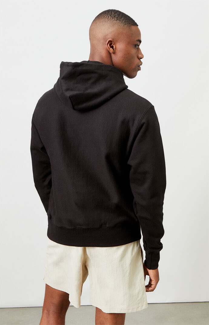 Embroidered Script Hoodie