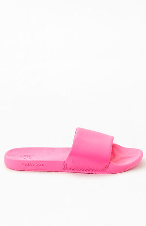 Women's Pink Slaya Slide Sandals image number 2