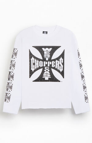 Core Logo Waffle Knit Long Sleeve Shirt image number 3