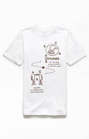 x Circulate White T-Shirt image number 1