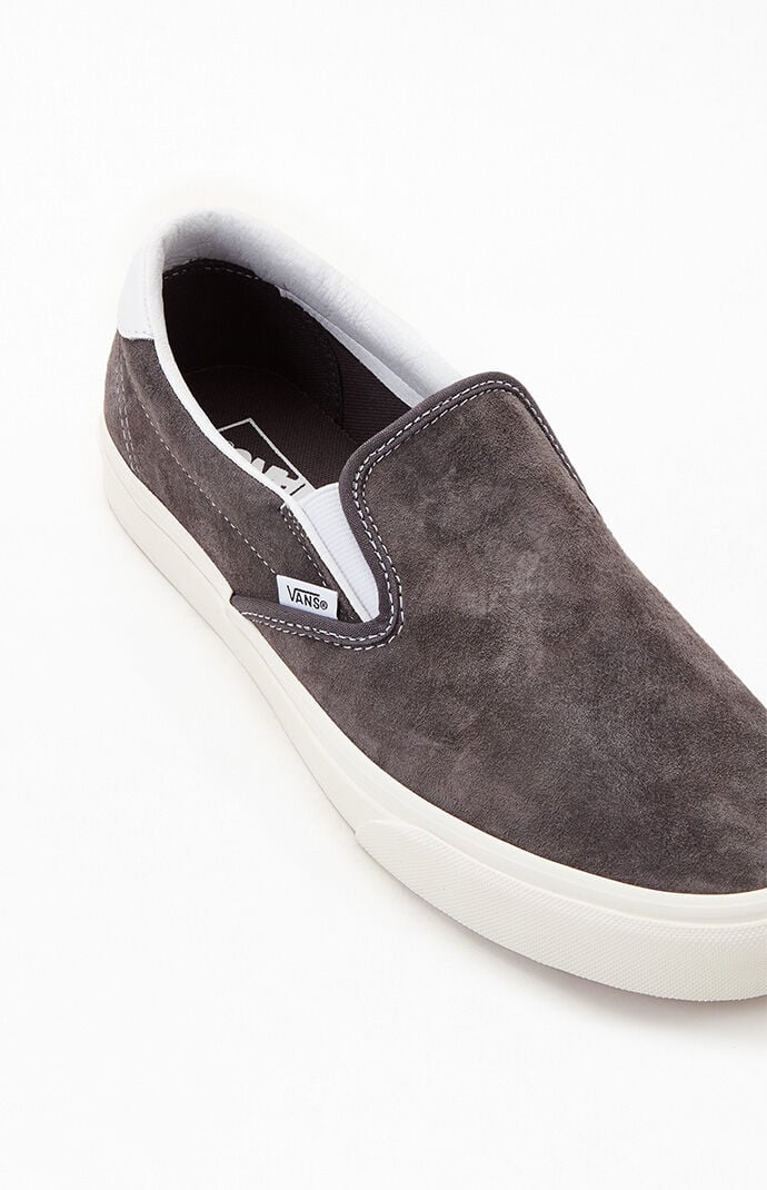 Vans pig suede cheap slip on