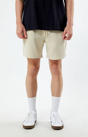 Gray Fleece Volley Shorts image number 2