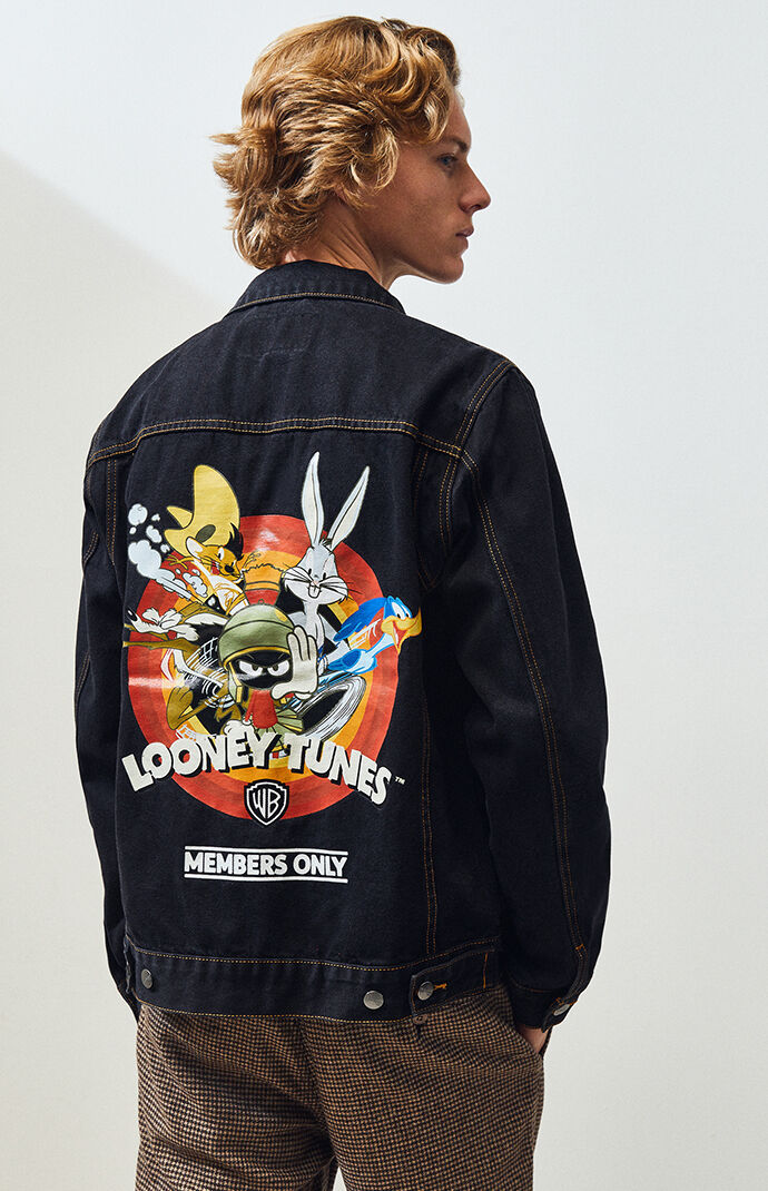 looney tunes denim jacket