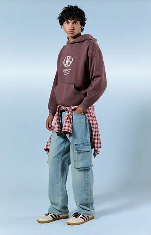 Dylan Baggy Jeans Cargo Light Blue image number 1