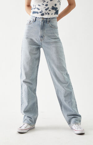 Light Blue '90s Boyfriend Jeans image number 3