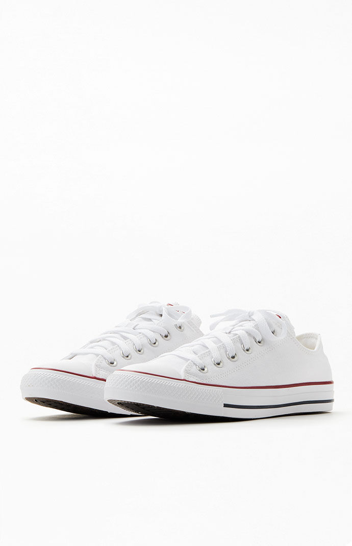 Chucks white low store