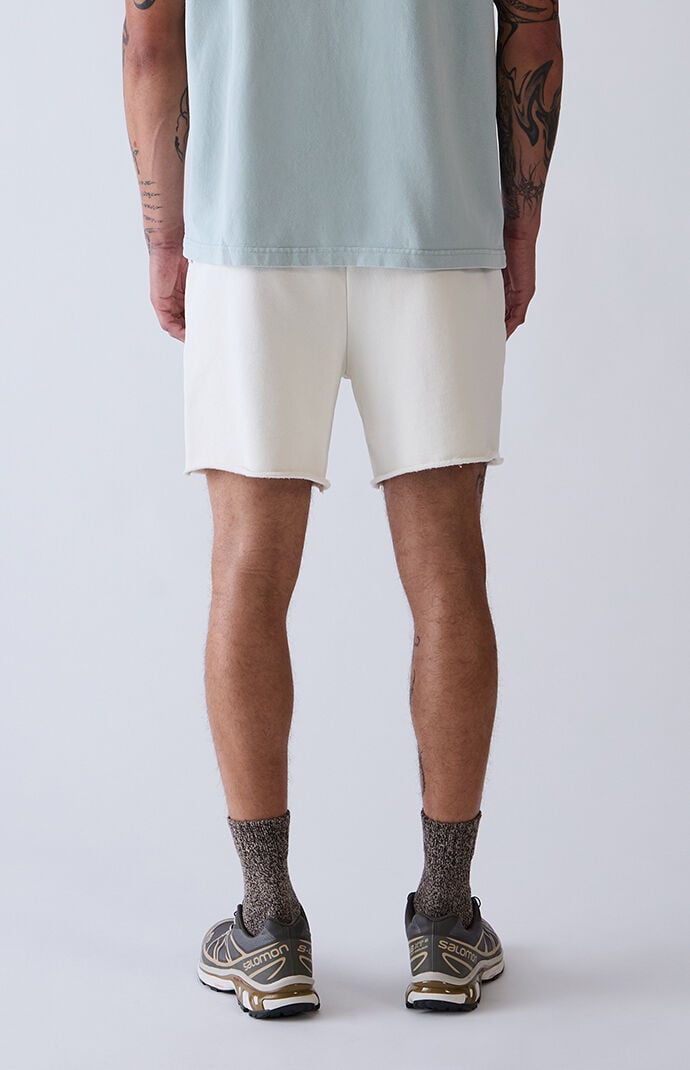 A.R.C. Gray Cutoff Fleece Sweat Shorts | Pacsun