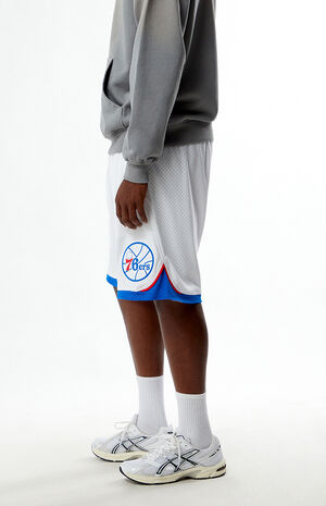 NBA 76ers Basketball Shorts image number 3