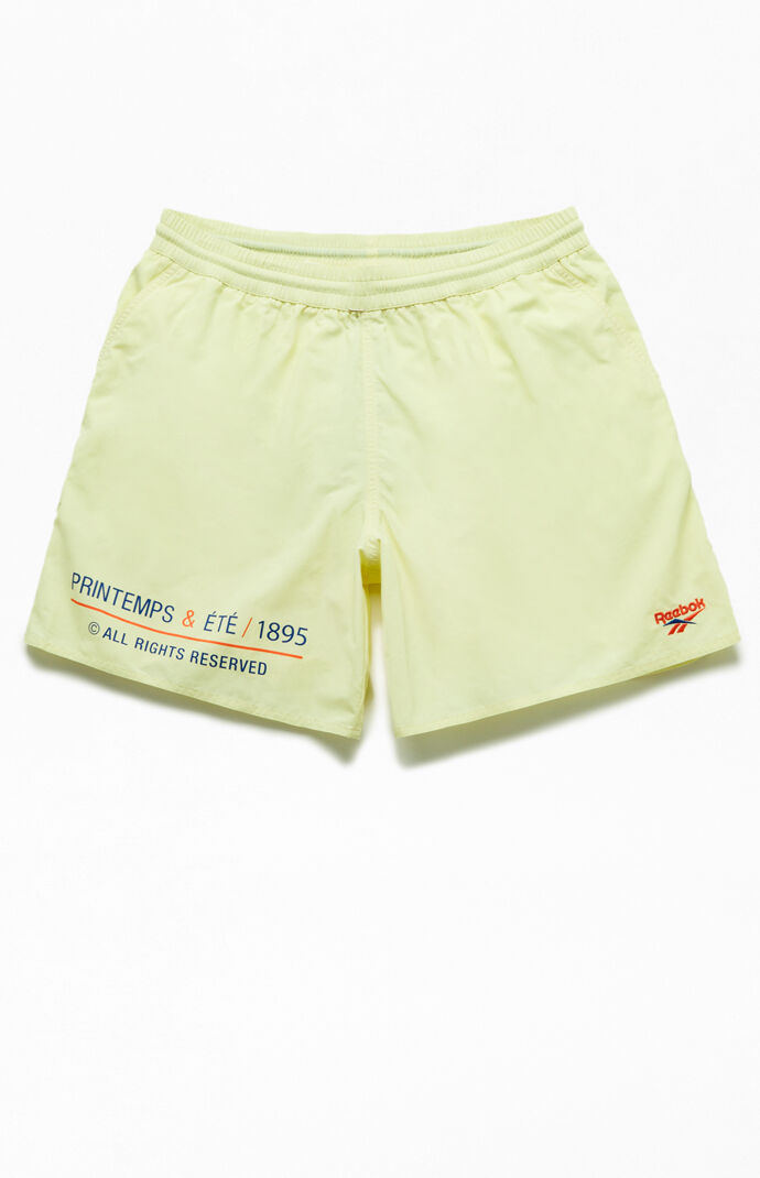 reebok 100 nylon shorts