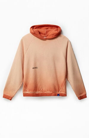 Active Burnt Orange Heavyweight Raglan Oversized Fleece Hoodie