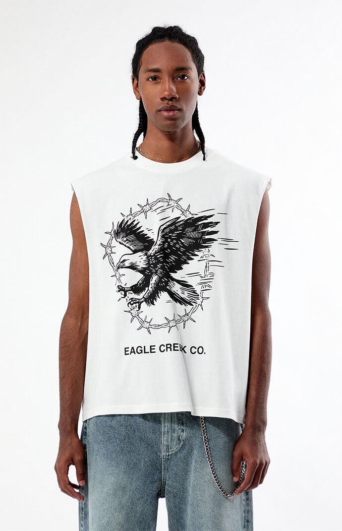 Pacsun Eagle Creek Cut OffÂ Muscle T-Shirt