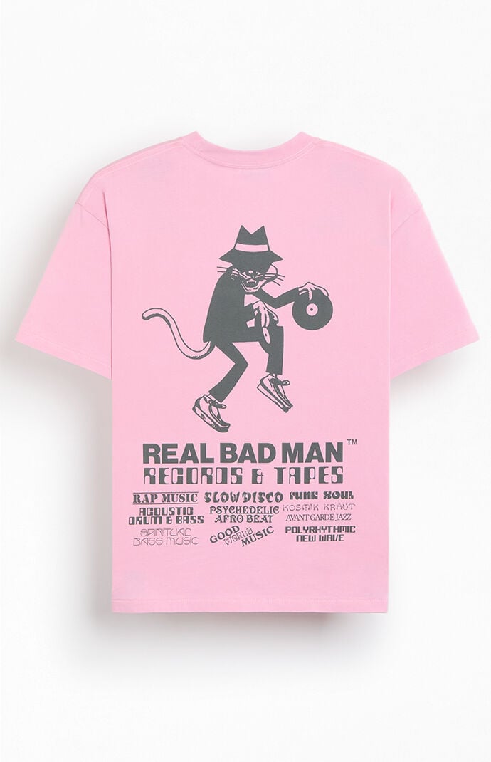 Real Bad Man Records & Tapes T-Shirt
