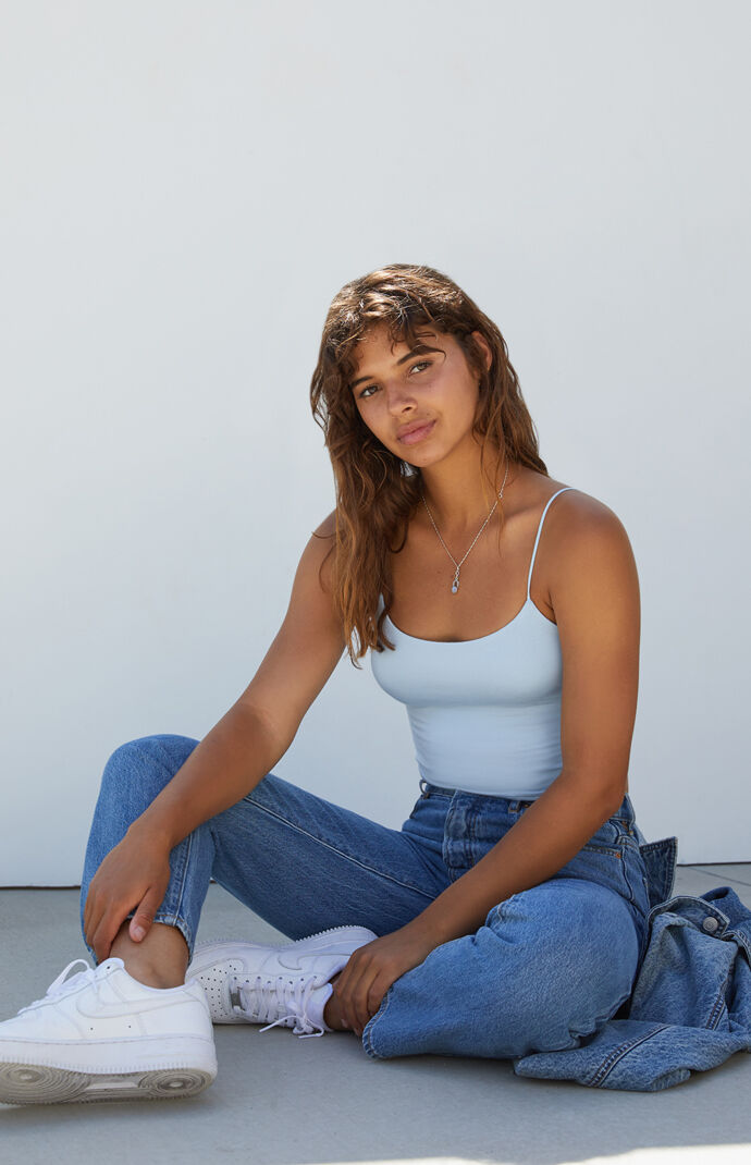 Easy Cropped Cami Tank Top