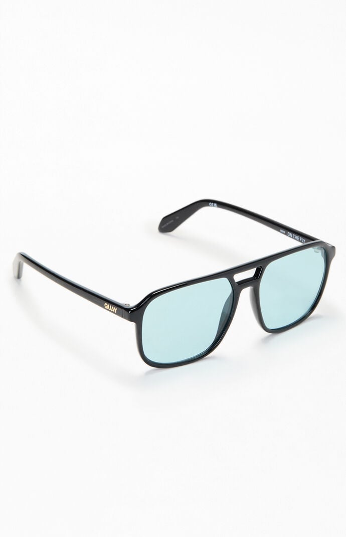 Quay On The Fly Aviator Sunglasses