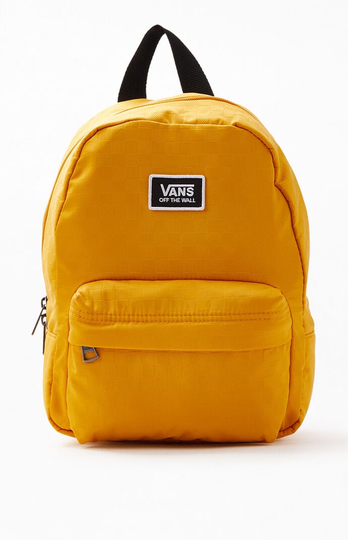 vans mustard backpack