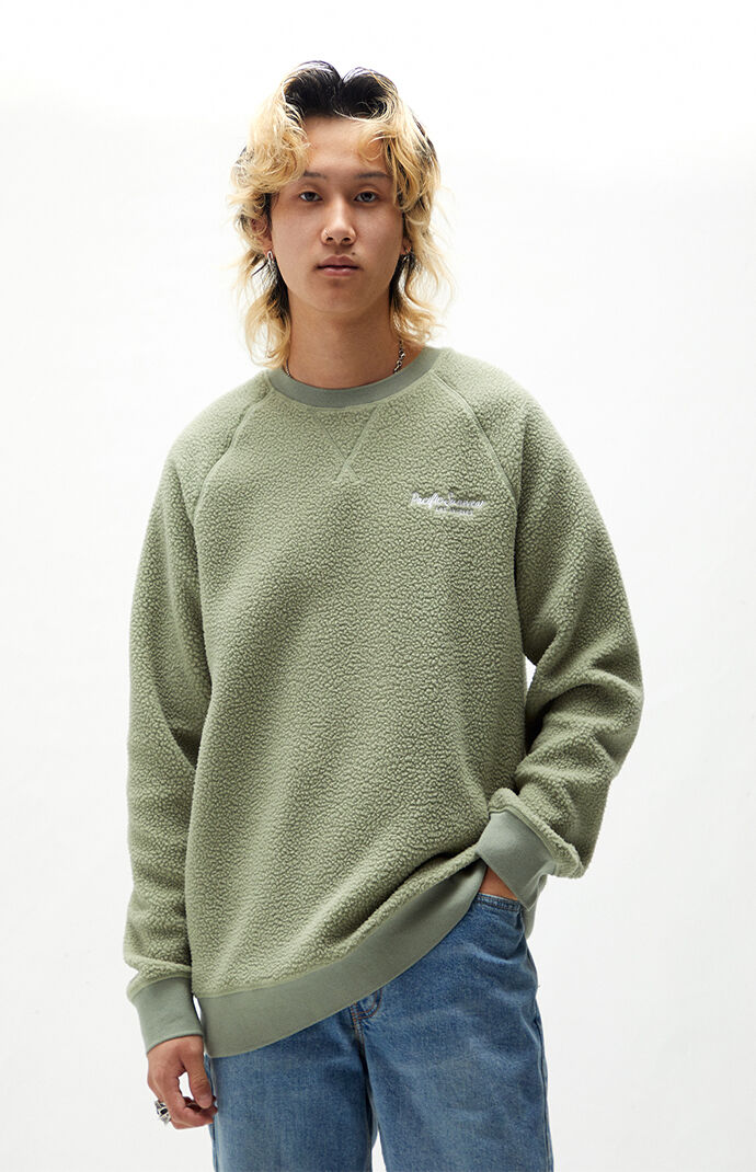 grass green sweatshirt