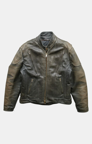 90s Leather Moto Jacket image number 1