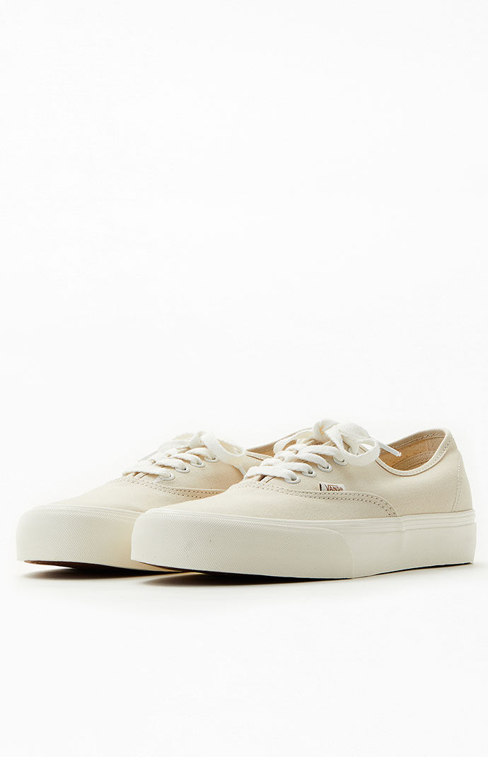Cream authentic vans top