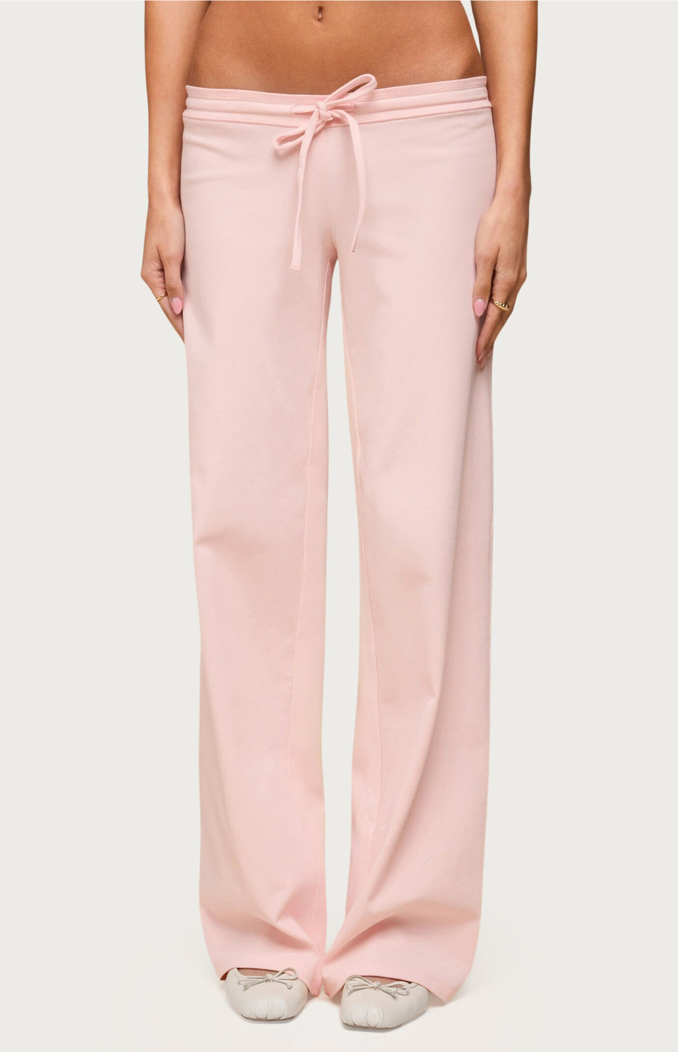 Edikted Claudia Straight Leg Pants