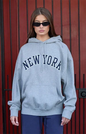 Melange Christy New York Oversized Hoodie image number 1