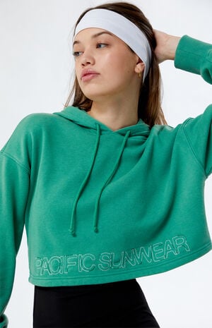 Cropped Boxy Hoodie image number 1