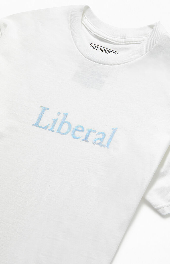 Riot Society Liberal Iridescent T Shirt Pacsun