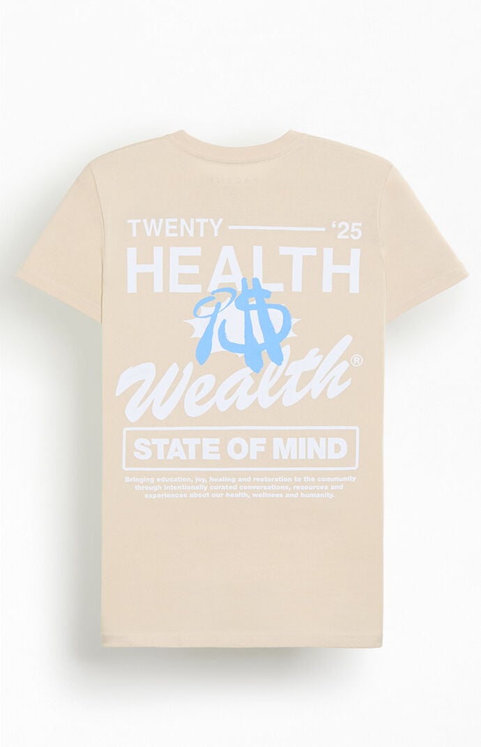 Pacsun Health Is Wealth T-Shirt