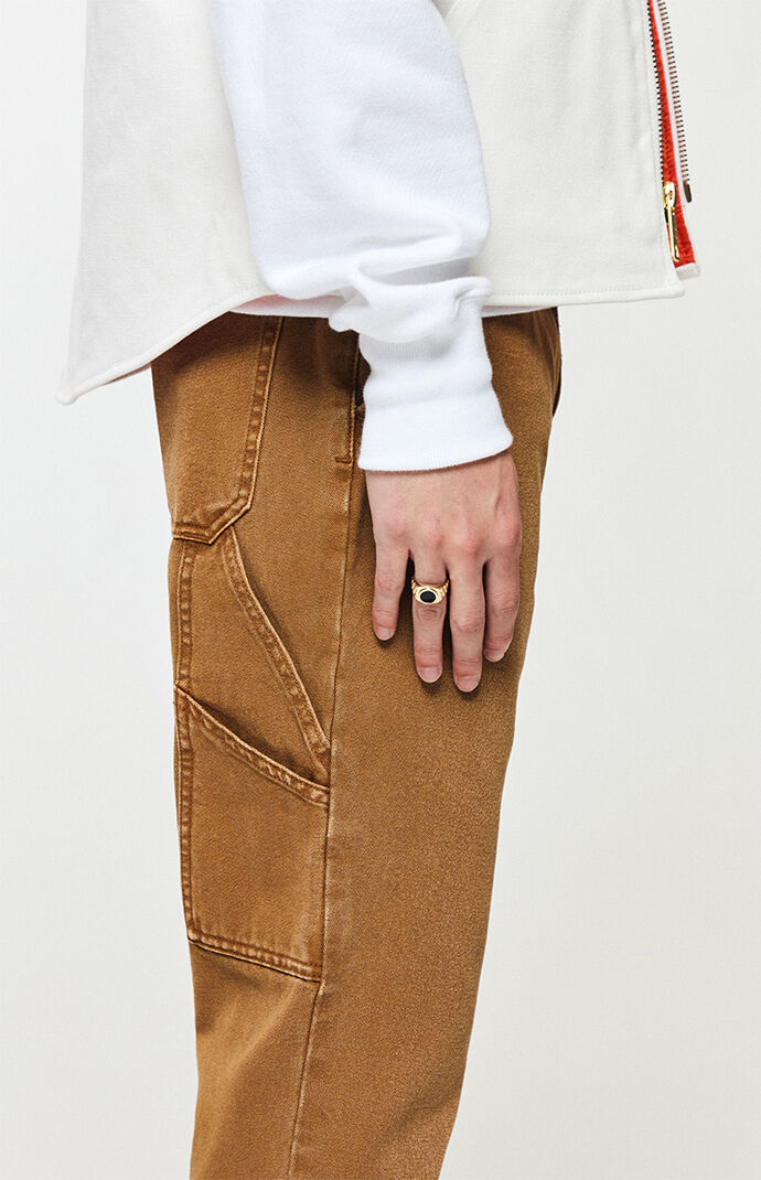tan carpenter pants