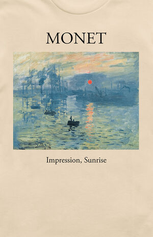 Monet Impression Sunrise T-Shirt image number 2
