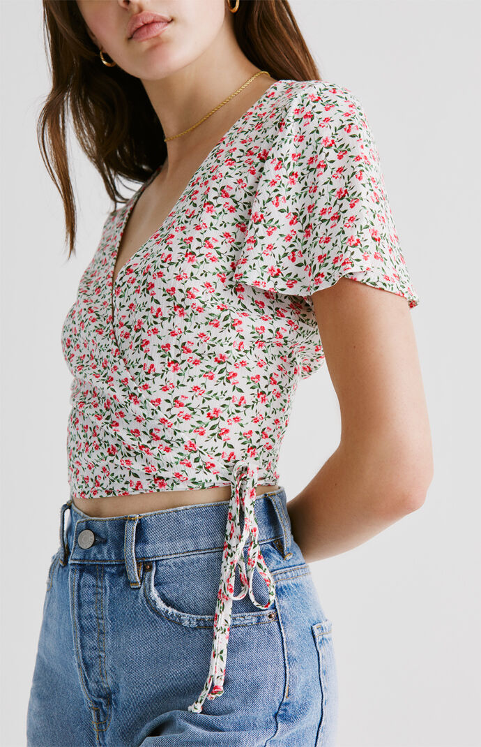 Wrap Woven Top