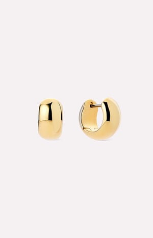 Giulia Bold Gold Hoop Earrings image number 1