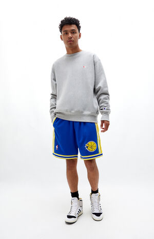 Warriors Swingman Basketball Shorts Warriors Swingman Basketball Shorts image number null