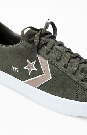 Olive One Star Pro Suede Shoes image number 6