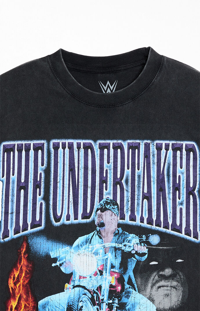高品質の激安 WWE PacSun | T-Shirt Biker Undertaker RAW イラスト、キャラクター