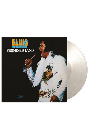 Elvis Presley Promised Land Limited Edition Clear + White Marble Vinyl Record image number 2