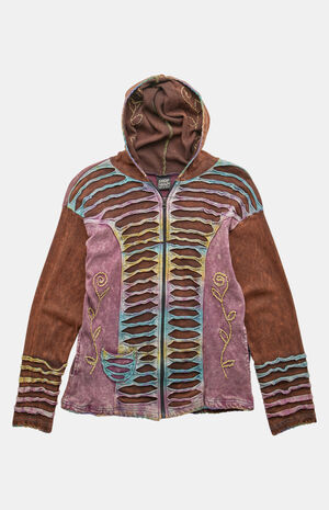 2000s Y2K Jacket Zip Hoodie image number 1