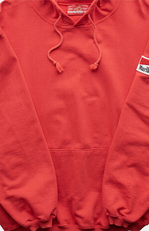Red '90s Marlboro Pullover Hoodie image number 2