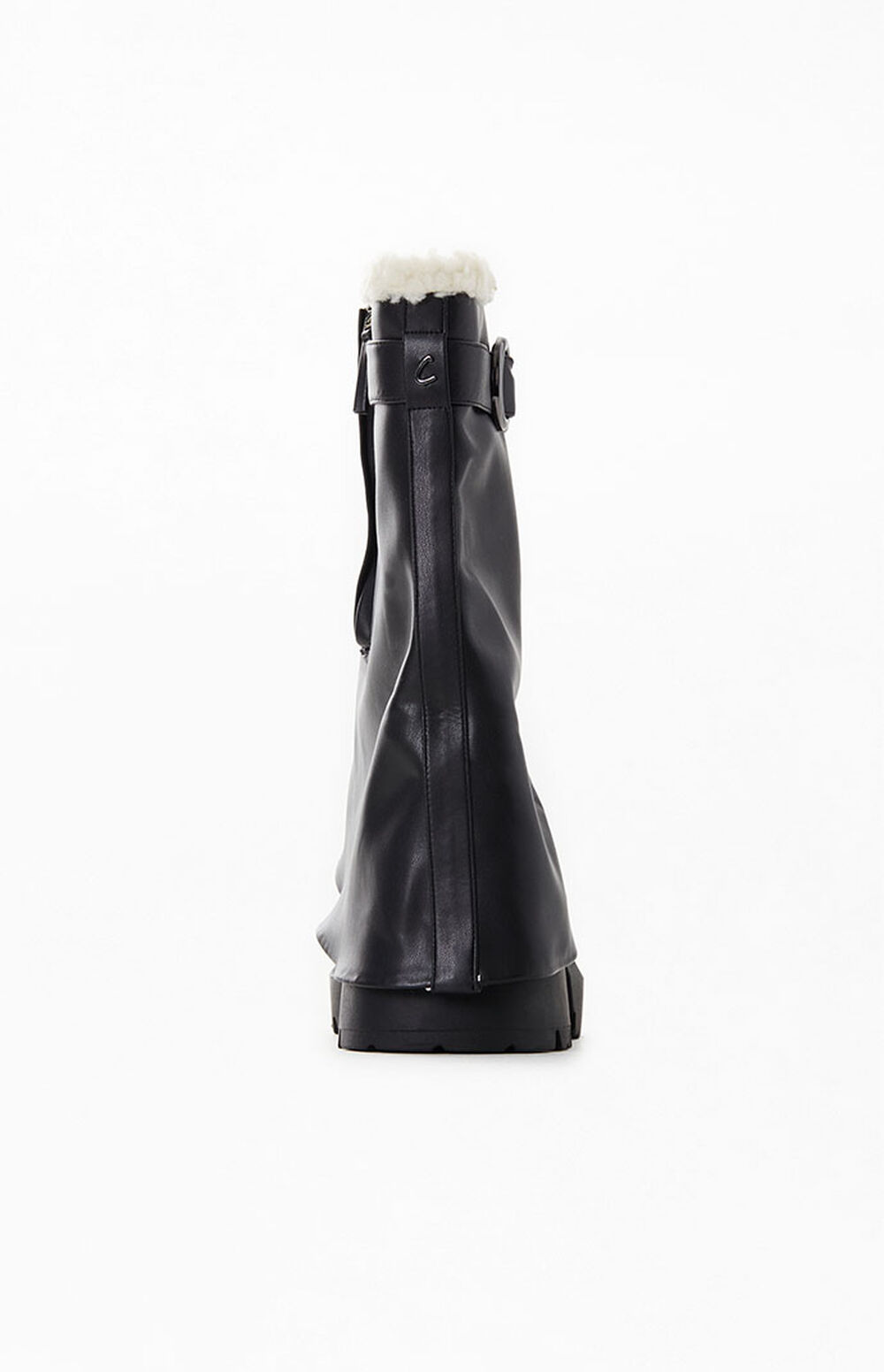 Circus Print Pattern Men Women Leather Boots